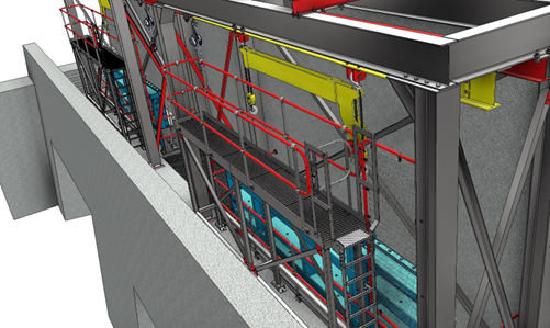 Hydro Dam – Draft Tube Gate Upgrade